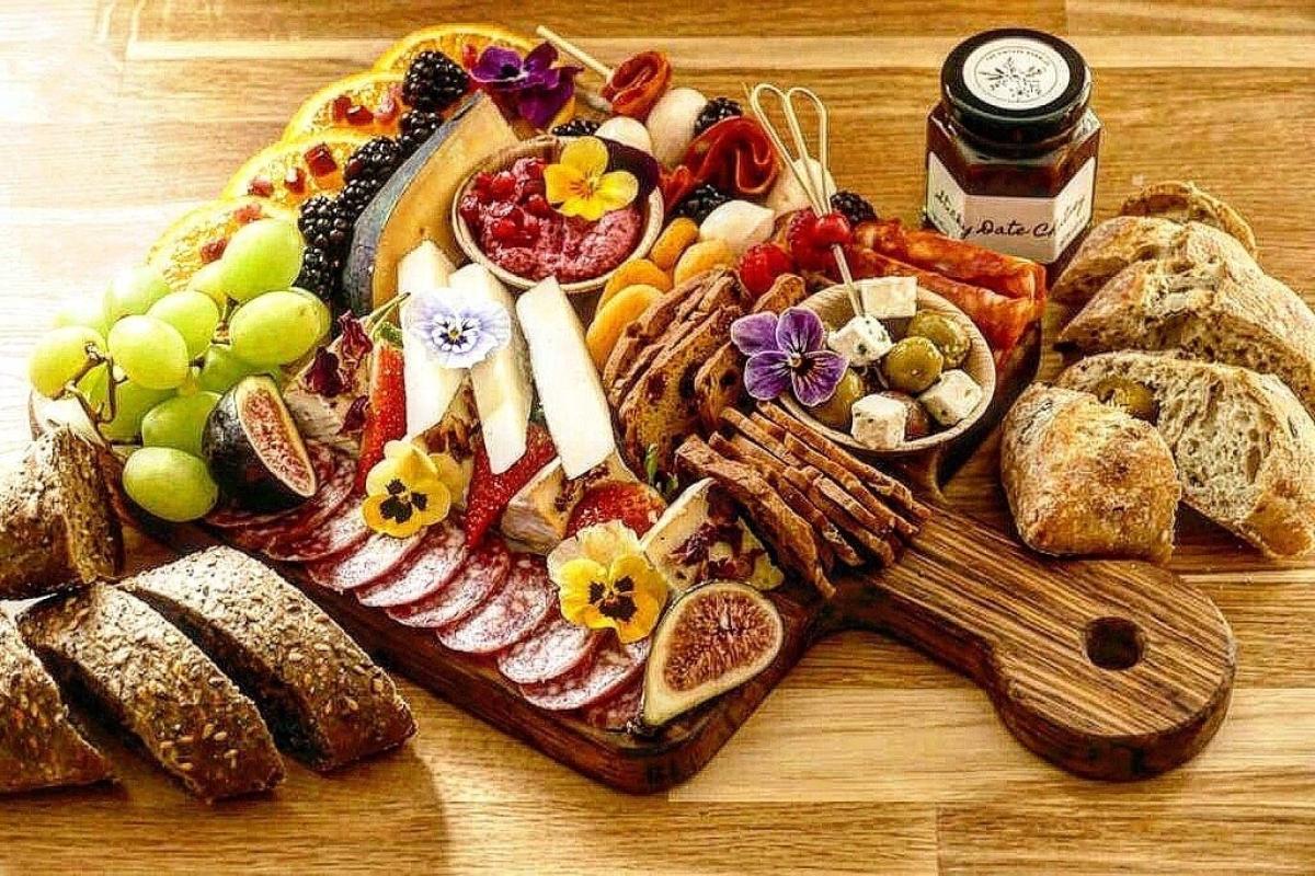 Charcuterie Board for 2 Meat & Cheese (Wallingford Wine Festival) image
