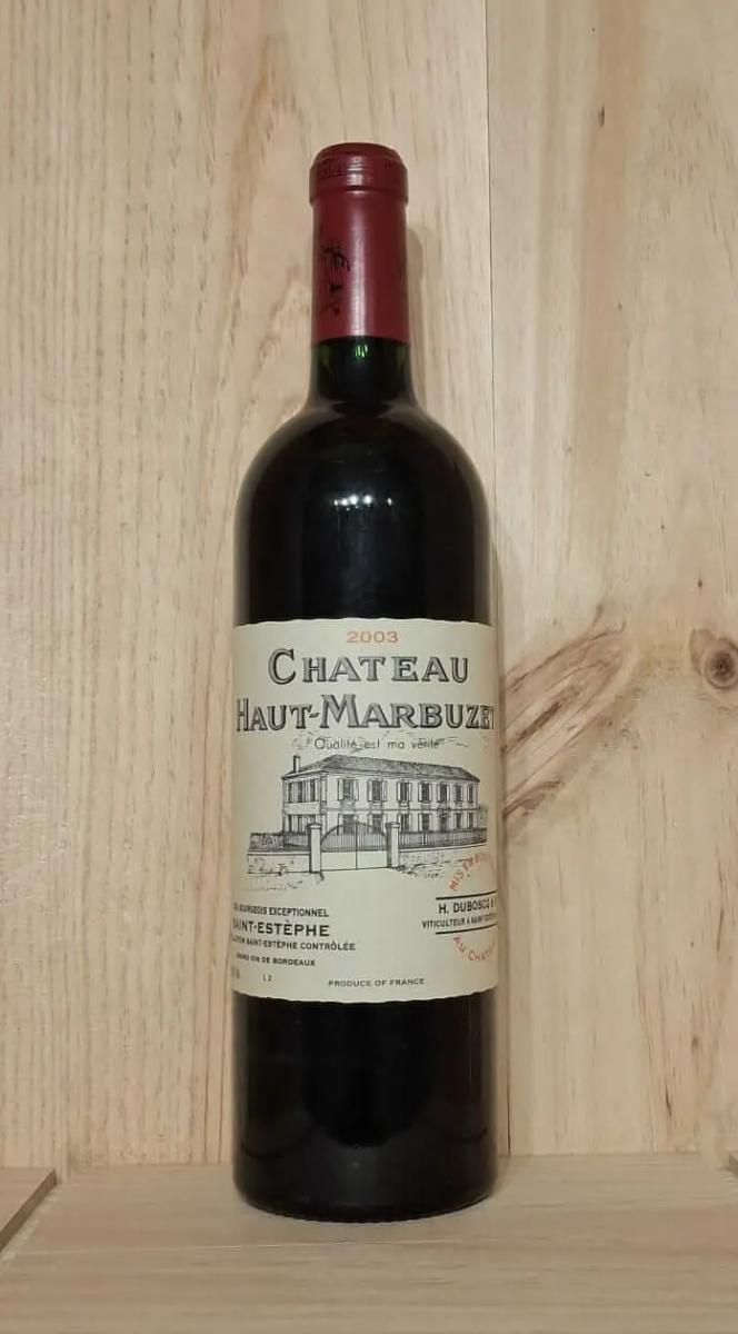 Haut-Marbuzet St Estephe 2003 image